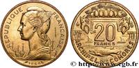 COMOROS Essai de 20 Francs COMOROS Paris 1964 (23,5mm, 4,03g, 6h) -