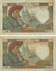 FRANCE 50 Francs JACQUES CŒUR Lot FRANCE 50 Francs JACQUES CŒUR Lot 1941 F -