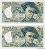 FRANCE 50 Francs QUENTIN DE LA TOUR Consécutifs FRANCE 50 Francs QUENTIN DE LA TOUR Consécutifs 1986 UNC- -