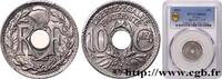 FRANCE 10 centimes Lindauer III REPUBLIC 1921 (21mm, 4g, 6h) -