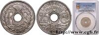 FRANCE 25 centimes Lindauer III REPUBLIC 1937 (24mm, 5g, 6h) -