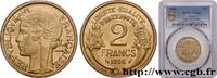 FRANCE 2 francs Morlon III REPUBLIC 1936 (27mm, 8,00g, 6h) -
