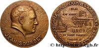 FRANCE Médaille, Jean Sourbet QUATRIÈME RÉPUBLIQUE n.d. (89,5mm, 211,44g, 6h) -