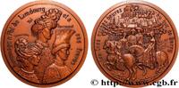 FRANCE Médaille, Hommage aux Frères de Limbourg, n°43 ARTISTES : MUSICIENS, PEINTRES, SCULPTEURS Monnaie de Paris 1981 (79mm, 256,07g, 12h) -