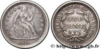 UNITED STATES OF AMERICA Dime Liberté assise variété avec draperie UNITED STATES OF AMERICA Nouvelle-Orléans 1841 (18mm, 2,65g, 6h) -