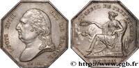 FRANCE Louis XVIII, Rouen, CONSEIL DES PRUD’HOMMES DROIT ET JURIDIQUE 1814 (32,5mm, 16,04g, 12h) -