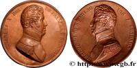 FRANCE Médaille, Charles X, tirage uniface du portrait CHARLES X n.d. (51,5mm, 3,35g, 12h) -