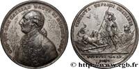 FRANCE Médaille, mort de Louis XVI LOUIS XVI Allemagne, Dresde 1793 (46mm, 37g, 12h) -