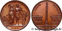 FRANCE Médaille commémorative de la campagne de 1805 DEUXIÈME RÉPUBLIQUE 75 - Paris 1849 (25,5mm, 7,27g, 12h) -