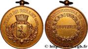 FRANCE Médaille, Souvenir, Grand Concours international d MUSIQUE, ARTS ET CONCERTS 03 - Belley 1892 (51,5mm, 41,40g, 12h) -