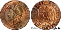 FRANCE Dix centimes Napoléon III, tête nue, satirique SATIRICAL COINS - 1870 WAR AND BATTLE OF SEDAN Strasbourg 1870 (30mm, 9,87g, 6h) -