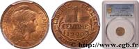 FRANCE 1 centime Daniel-Dupuis III REPUBLIC Paris 1900 (15mm, 1g, 6h) -