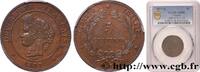 FRANCE 5 centimes Cérès III REPUBLIC Paris 1877 (25mm, 5g, 6h) -