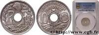 FRANCE 10 centimes Lindauer III REPUBLIC 1938 (21mm, 4g, 6h) -