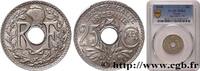 FRANCE 25 centimes Lindauer III REPUBLIC 1918 (24mm, 5g, 6h) -