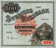 SWEDEN 100 Kronor 1958 SWEDEN 100 Kronor 1958 VF+ fVZ 56.40 £ Tax included +  15.62 £ shipping