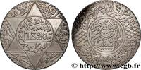 MOROCCO 5 Dirhams (1/2 Rial) Abdul Aziz I an 1320 MOROCCO Berlin 1902 (31mm, 12,22g, 12h) -
