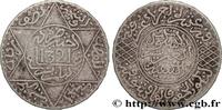 MOROCCO 5 Dirhams (1/2 Rial) Abdul Aziz I an 1321 MOROCCO Paris 1903 (31mm, 12,29g, 12h) -
