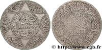 MOROCCO 5 Dirhams (1/2 Rial) Abdul Aziz I an 1323 MOROCCO Paris 1905 (31mm, 12,36g, 12h) -
