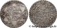 MOROCCO 2 1/2 Dirhams (1/4 Rial) Abdul Aziz I an 1320 MOROCCO Londres 1902 (24,5mm, 6,08g, 12h) -