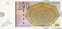 NORTH MACEDONIA 100 Denari NORTH MACEDONIA 100 Denari 2002 UNC -