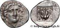 Hellenistic 2 (188 BC to 30 BC) Hemidrachme plinthophore CARIA - CARIAN ISLANDS - RHODES Rhodes, Carie c. 125-88 AC. (13mm, 1,31g, 12h) -