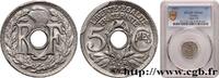 FRANCE 5 centimes Lindauer, petit module III REPUBLIC Paris 1925 (17mm, 2g, 6h) -