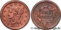 UNITED STATES OF AMERICA 1 Cent Liberté “Braided Hair” UNITED STATES OF AMERICA Philadelphie 1853 (27,78mm, 10,09g, 6h) -