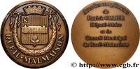 FRANCE Médaille, Avec les compliments du Conseil municipa VILLES ET MAIRIES 92 - Rueil-Malmaison n.d. (62,50mm, 143,21g, 12h) -