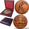 FRANCE Médaille, Caisse fraternelle de capitalisation ASSURANCES 1964 (67,5mm, 164,84g, 12h) -