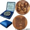 FRANCE Médaille, VIIIe Symposium de Neuroradiologie MÉDECINE - SOCIÉTÉS MÉDICALES - MÉDECINS/CHIRURGIENS - ASSISTANCE PUBLIQUE 1967 (58,5mm, 93,03g, 12h) -