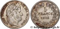 FRANCE 5 francs IIe type Domard LOUIS-PHILIPPE I Paris 1835 (37mm, 24,94g, 6h) -