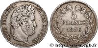 FRANCE 5 francs IIe type Domard LOUIS-PHILIPPE I Lille 1836 (37mm, 24,79g, 6h) -