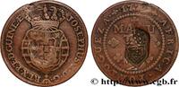 ANGOLA 1/2 Macuta Joseph avec contremarque de 1837 ANGOLA 1770 (37mm, 16,58g, 12h) -