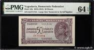 YUGOSLAVIA 50 Dinara YUGOSLAVIA 50 Dinara 1944 UNC- -