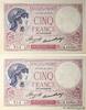 FRANCE 5 Francs FEMME CASQUÉE Consécutifs FRANCE 5 Francs FEMME CASQUÉE Consécutifs 1933 UNC- -