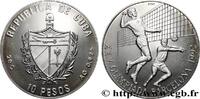 CUBA 10 Pesos Proof JO Barcelone 1992 CUBA La Havane 1990 (38mm, 28,16g, 6h) -