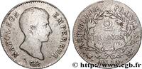 FRANCE 2 francs Napoléon Empereur, Calendrier révolutionn PREMIER EMPIRE / FIRST FRENCH EMPIRE Marseille 1805 (26,92mm, 9,79g, 6h) -