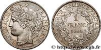 FRANCE 1 franc Cérès, IIIe République III REPUBLIC Paris 1895 (23mm, 5,00g, 6h) -