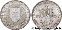 SLOVAKIA 10 Korun Prince Pribina variété avec croix sur l’é 1944 SLOVAKI... 39.05 £ Tax included +  15.62 £ shipping