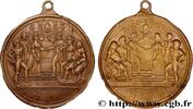 FRANCE Médaille uniface, Mariage du duc de Berry et Marie AMOUR ET MARIAGE 1816-1817 (75,5mm, 6,35g, 12h) -