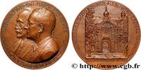 FRANCE Médaille, Eugène et Marcel Kalt, ophtalmologistes MÉDECINE - SOCIÉTÉS MÉDICALES - MÉDECINS/CHIRURGIENS - ASSISTANCE PUBLIQUE 1961 (67,5mm, 155,50g, 12h) -