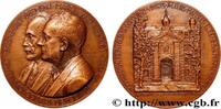 FRANCE Médaille, Eugène et Marcel Kalt, ophtalmologistes MÉDECINE - SOCIÉTÉS MÉDICALES - MÉDECINS/CHIRURGIENS - ASSISTANCE PUBLIQUE 1961 (67,5mm, 154,31g, 12h) -