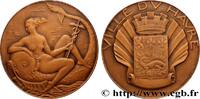 FRANCE Médaille, Le Havre VILLES 76 - Le Havre n.d. (49,5mm, 54,89g, 12h) -