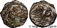 FRANCE Bronze “à l’aigle et au serpent” GALLIA - CARNUTES (Beauce area) Chartres (28) c. avant 52 AC. (15mm, 1,83g, 3h) -