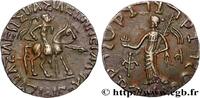 THE ORIENTAL WORLD (ARABO-BYZANTINE, CILICIA, ARME Tétradrachme bilingue SCYTHIA - INDO-SCYTHIAN KINGDOM - AZES Taxila c. 55-35 AC (25mm, 9,78g, 1h) -