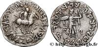 THE ORIENTAL WORLD (ARABO-BYZANTINE, CILICIA, ARME Tétradrachme bilingue SCYTHIA - INDO-SCYTHIAN KINGDOM - AZES c. 55-35 AC (25,5mm, 9,54g, 12h) -