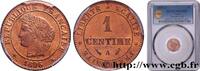 FRANCE 1 centime Cérès III REPUBLIC Paris 1896 (15mm, 1g, 6h) -