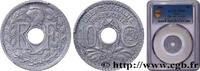 FRANCE 10 centimes Lindauer en zinc, Cmes souligné et mil FRENCH STATE 1941 (21mm, 2,50g, 6h) -