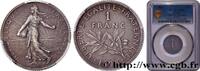 FRANCE 1 franc Semeuse, flan mat, vieil argent III REPUBLIC Paris 1898 (23mm, 5g, 6h) -
